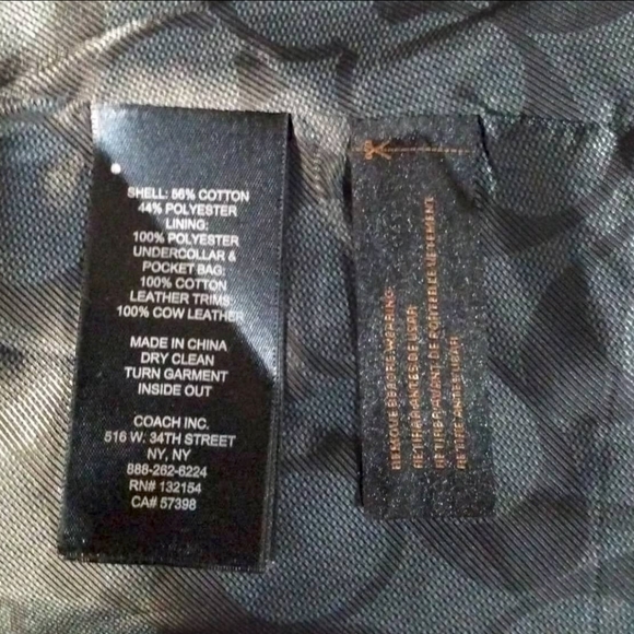 Authentic Coach Gingham Short Trench - Picture 12 of 12